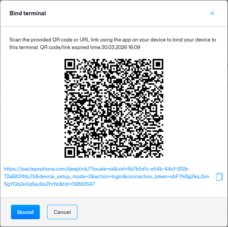 bind terminal