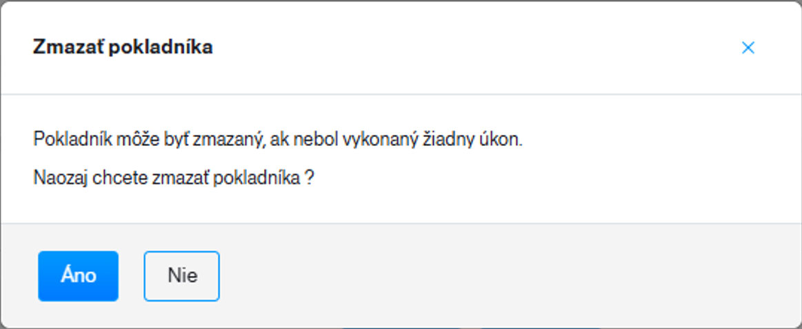 zmazať formulár